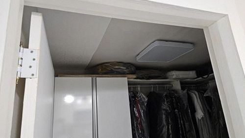 누수탐지 보수 전후 배관 상태를 비교한 점검 기록 사진