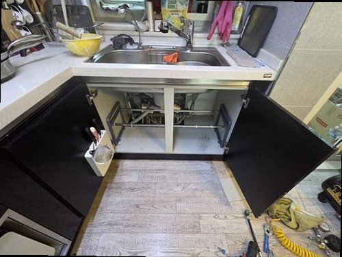 가평 누수탐지 북면 다세대주택 2층 주방 벽면 시공 후기 사진