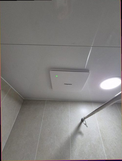 덕양구 누수탐지 욕실 바닥과 벽면의 누수 흔적을 확인하는 현장 점검 모습