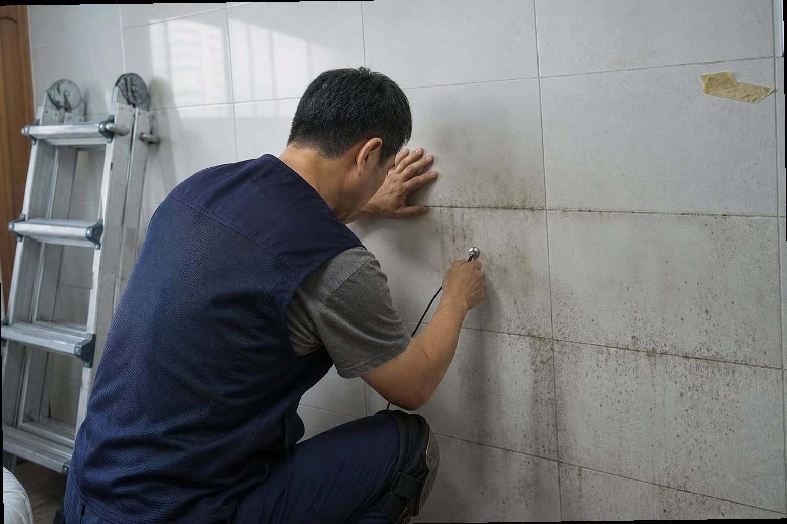 덕양구 누수탐지 현장 작업