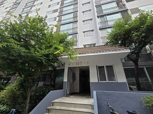누수탐지 탐지 결과를 바탕으로 부분 해체 범위를 표시한 천장 점검 도면