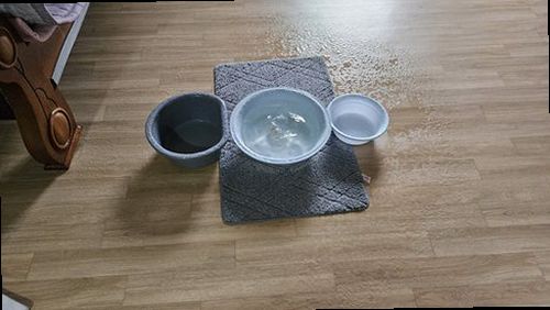 남동구 누수탐지 간석동 오피스텔 7층 거실 천장 시공 후기 사진