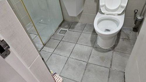 구리 누수탐지 교문동 아파트 7층 욕실 바닥 시공 후기 사진