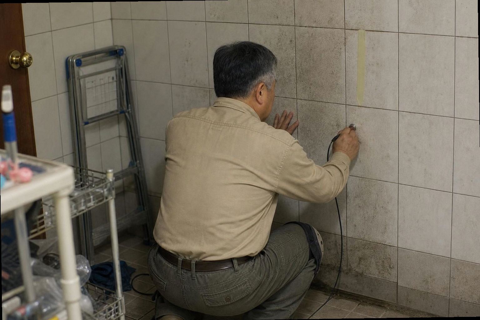 분당구 누수탐지 현장 작업 분당구 누수탐지 현장 작업