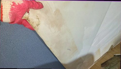 상록구 누수탐지 배관 주변과 마감재 상태를 비교 점검하는 현장 모습