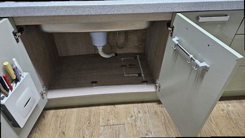 군포 누수탐지 도마교동 아파트 11층 주방 싱크대 뒤 벽 시공 후기 사진