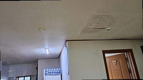 오산 누수탐지 금암동 아파트 5층 아이 방 벽면 시공 후기 사진