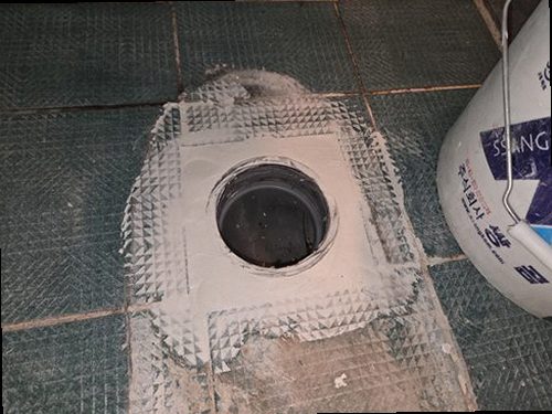 포천 누수탐지 내촌면 연립주택 1층 현관 바닥 시공 후기 사진