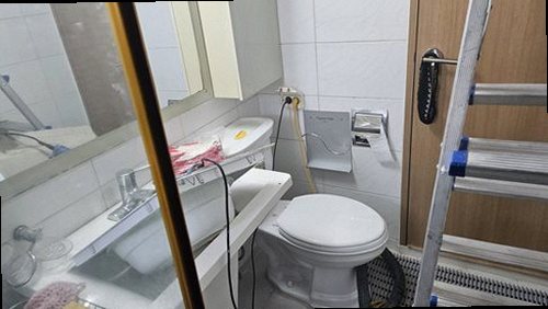 남양주 누수탐지 다산동 아파트 3층 욕실 바닥 시공 후기 사진