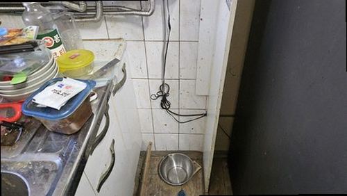 동두천 누수탐지 걸산동 아파트 6층 주방 싱크대 아래 시공 후기 사진