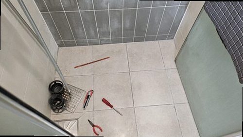 소사구 누수탐지 도당동 아파트 9층 욕실 바닥 시공 후기 사진