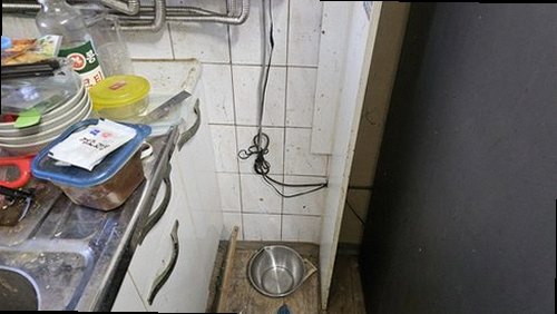 처인구 누수탐지 마평동 빌라 3층 주방 싱크대 아래 시공 후기 사진