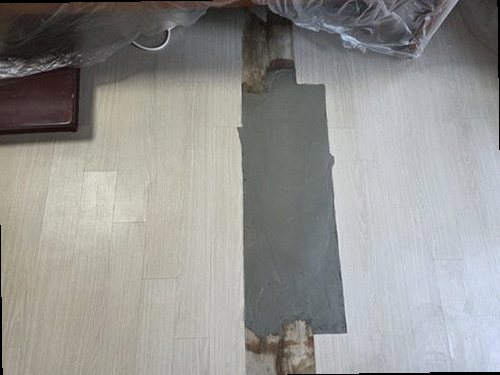 누수탐지 날짜별 얼룩 사진을 정리한 점검 기록 표