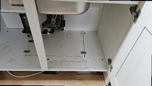 광진구 누수탐지 자양동 원룸 4층 주방 싱크대 시공 후기 사진