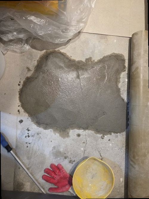 가평 누수탐지 보수 범위와 작업 후 상태를 확인하는 과정