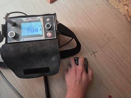 누수탐지 급수관, 난방 배관, 배수 설비 누수 유형 비교 도식