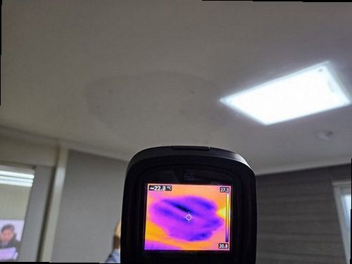 구리 누수탐지 수택동 상가 2층 천장 안쪽 시공 후기 사진
