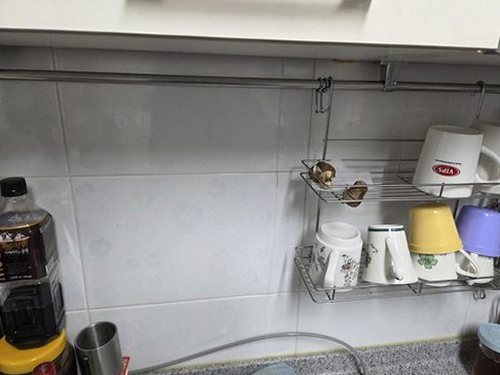 양평 누수탐지 강상면 아파트 5층 주방 싱크대 아래 시공 후기 사진