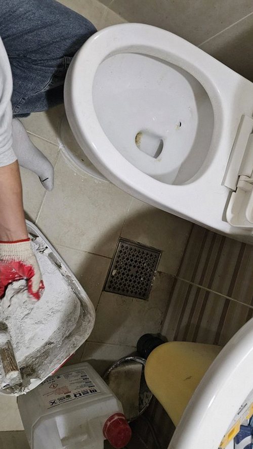 양평 누수탐지 서종면 펜션 객실 1층 욕실 벽 시공 후기 사진