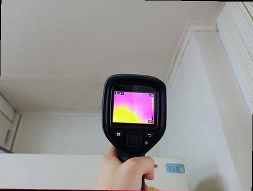 누수탐지 벽면에 나타난 누수 흔적과 점검 과정