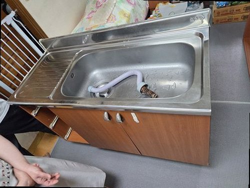 서해구·검단구 누수탐지 서해구 중앙동 연립주택 1층 주방 벽면 시공 후기 사진