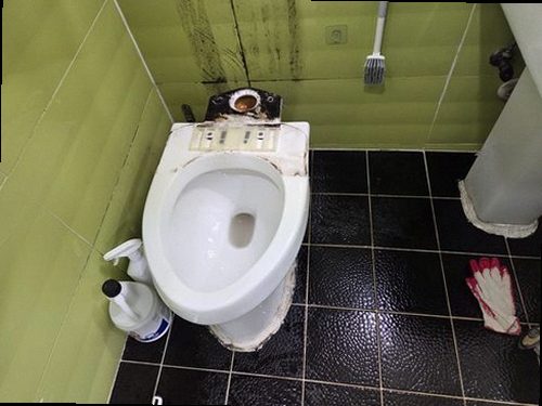 아산시 누수탐지 인주면 단독주택 2층 화장실 천장 시공 후기 사진