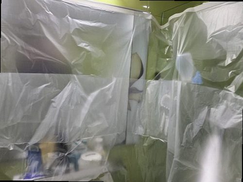 구로구 누수탐지 신도림동 상가 2층 화장실 인근 시공 후기 사진