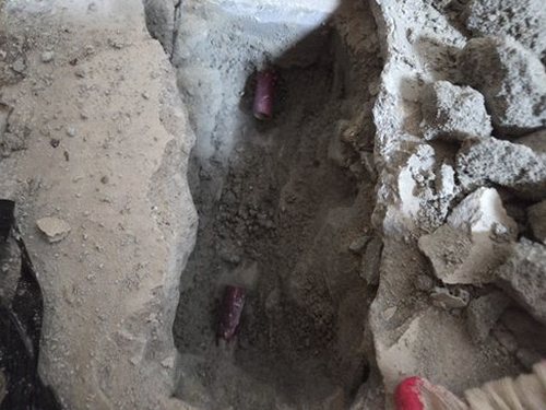 강서구 누수탐지 내발산동 아파트 5층 발코니 벽면 시공 후기 사진