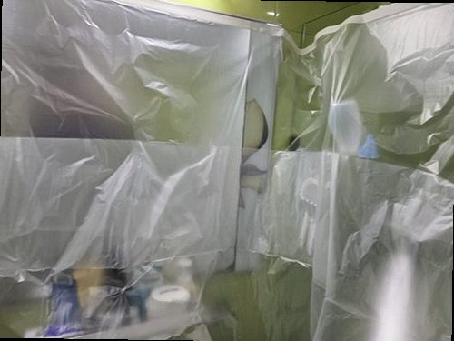 의정부 누수탐지 호원동 빌라 2층 거실 천장 시공 후기 사진