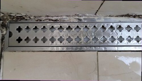 동안구 누수탐지 주방 천장에 번진 물자국과 점검 전 현장 모습