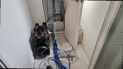 중랑구 누수탐지 신내동 단독주택 마당 수도관 시공 후기 사진