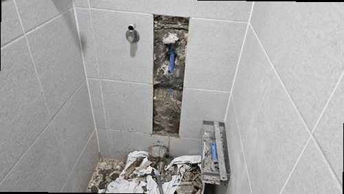 중원구 누수탐지 은행동 오피스텔 10층 욕실 앞 바닥 시공 후기 사진