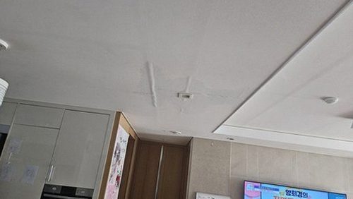 누수탐지 선학동 누수탐지 아파트 안방 천장 얼룩을 직접 확인해 보니