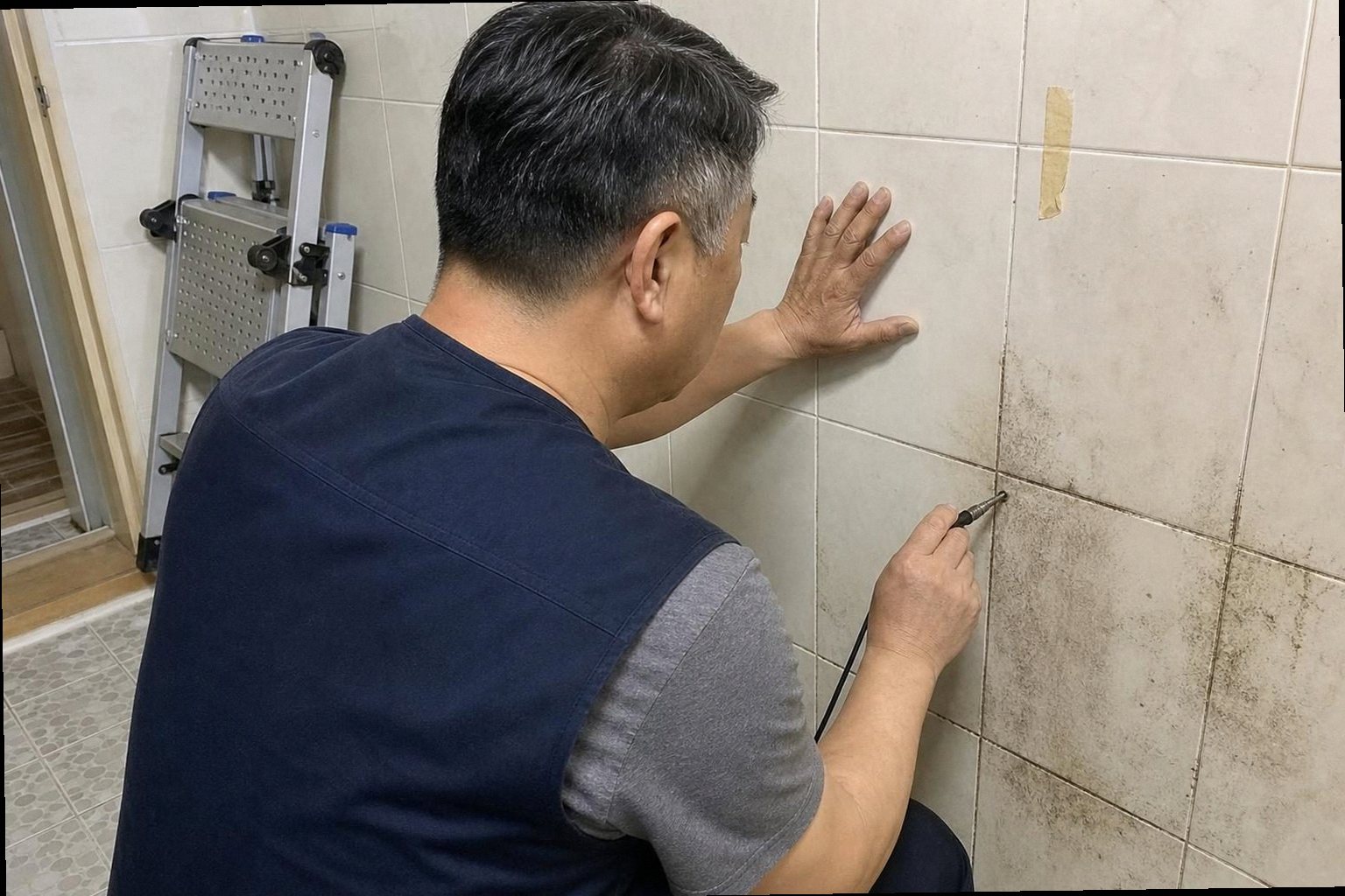 금천구 누수탐지 현장 작업 금천구 누수탐지 현장 작업