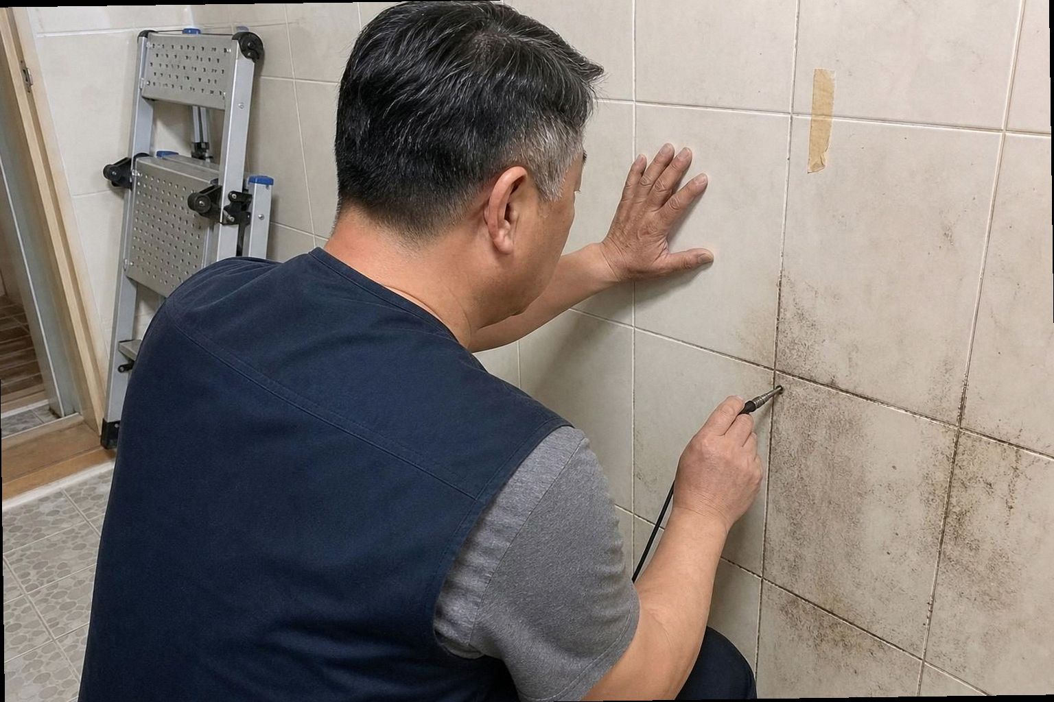 은평구 누수탐지 현장 작업