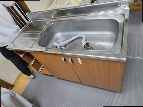 종로구 누수탐지 인사동 빌라 3층 주방 싱크대 아래 시공 후기 사진