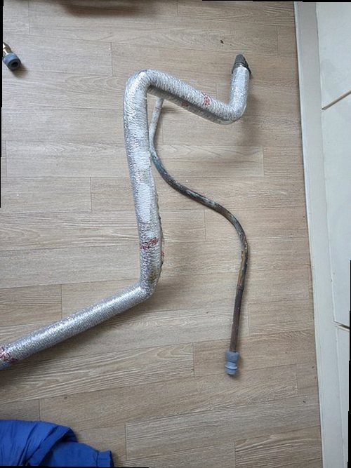 평택 누수탐지 통복동 단독주택 2층 외벽 쪽 시공 후기 사진