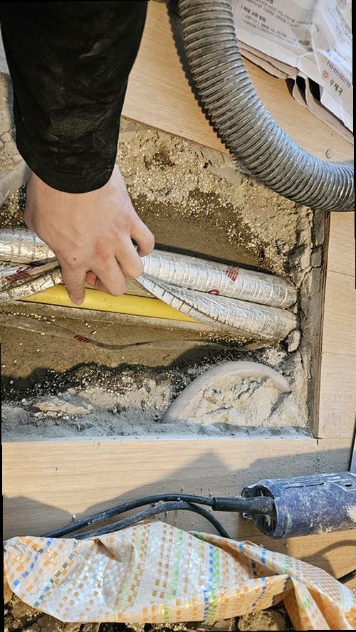 소사구 누수탐지 범박동 아파트 6층 다용도실 시공 후기 사진