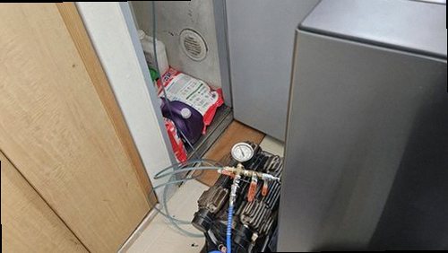 기흥구 누수탐지 청덕동 빌라 지하 창고 벽면 시공 후기 사진