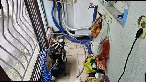 노원구 누수탐지 하계동 아파트 11층 베란다 안쪽 시공 후기 사진