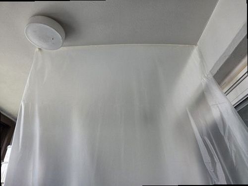 병점구 누수탐지 병점동 상가 2층 천장 조명 옆 시공 후기 사진