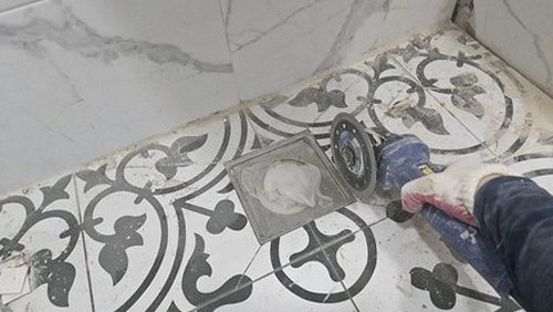 서대문구 누수탐지 연희동 상가 1층 천장 조명 주변 시공 후기 사진
