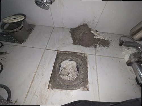 파주 누수탐지 야당동 근린상가 1층 화장실 바닥 시공 후기 사진