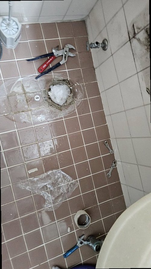 하남 누수탐지 망월동 오피스텔 6층 작은방 천장 시공 후기 사진
