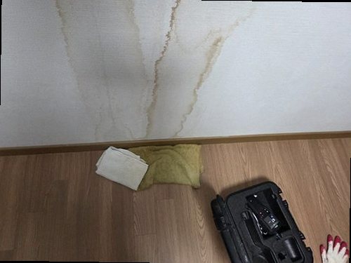 연수구 누수탐지 선학동 아파트 14층 거실 발코니 옆 시공 후기 사진