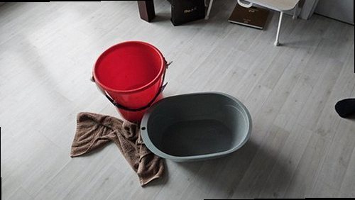 마포구 누수탐지 서교동 오피스텔 6층 거실 바닥 시공 후기 사진