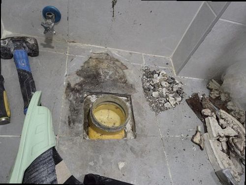 성북구 누수탐지 보문동 오피스텔 6층 욕실 바닥 시공 후기 사진