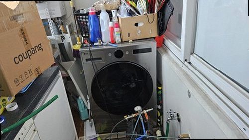 미추홀구 누수탐지 관교동 빌라 2층 베란다 천장 시공 후기 사진