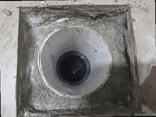 미추홀구 누수탐지 도화동 상가 1층 천장 조명 주변 시공 후기 사진