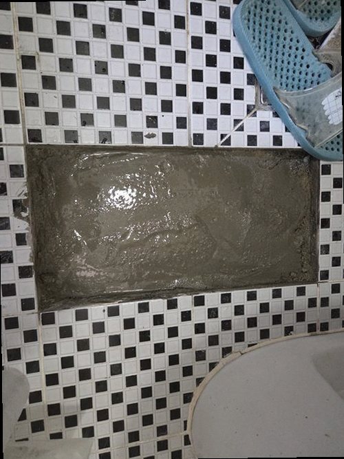 미추홀구 누수탐지 관교동 오피스텔 5층 현관 바닥 시공 후기 사진